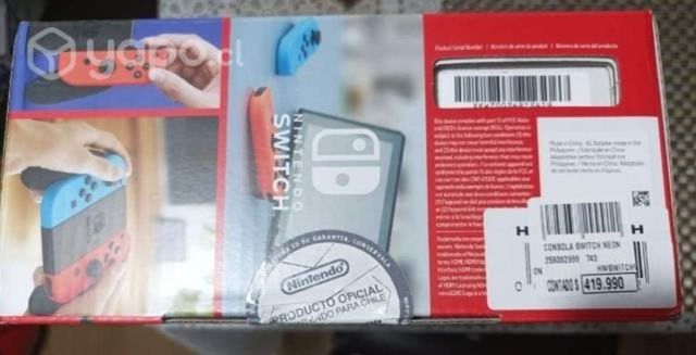 Consola Nintendo Switch Neon