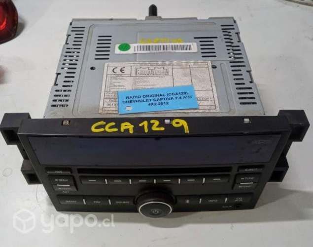Radio Original (CCA129) Chevrolet Captiva 2.4 AUT