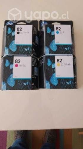 Tintas HP 82 Originales para plotter HP 500