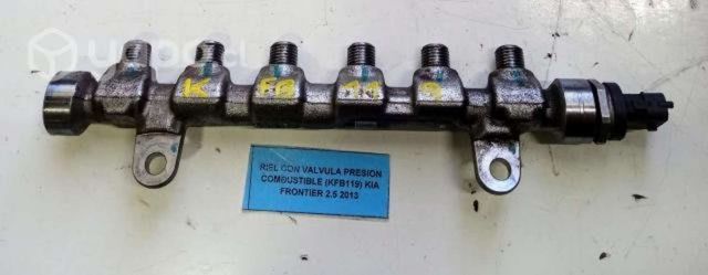 Riel Con Valvula Presión Combustible (KFB119) Kia