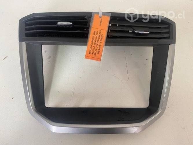 Moldura radio c/rejilla vent Tablero (MT227) Maxus