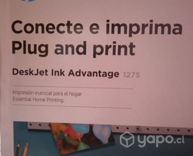 Impresora DeskJet Ink Advantage 1275