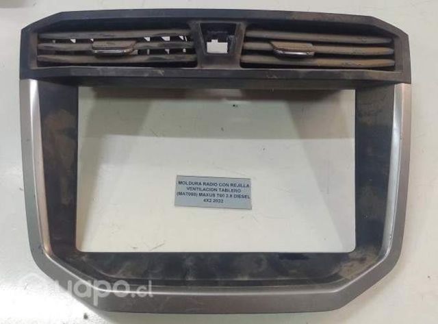 Moldura Radio C/Rejilla Vent Tabler (MAT080) Maxus