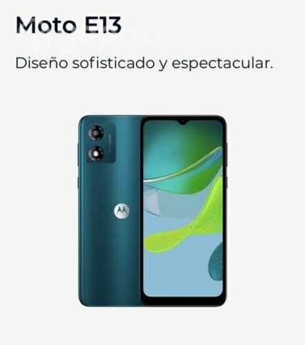 Moto e13 nuevo y sellado con boleta y garantia
