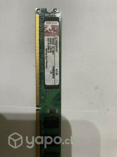 Memoria ram 2 GB DDR2
