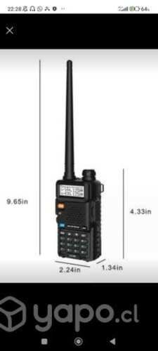 Radio baofeng uv5r uhf-vhf dual band