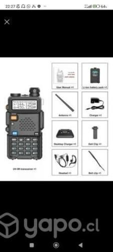 Radio baofeng uv5r uhf-vhf dual band