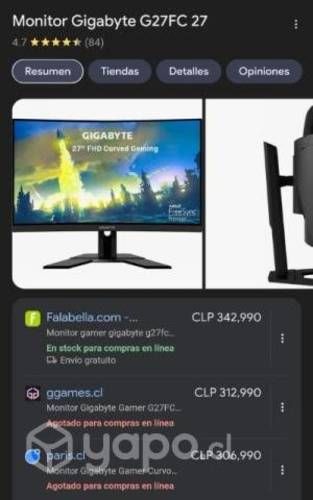 Monitor gigabyte G27FC-SA