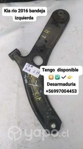 Bandeja izquierda Río desarmaduría