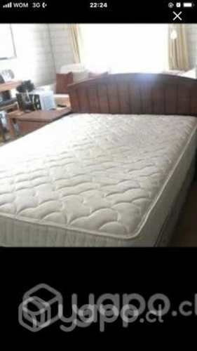 Cama 2 plazas, con despacho