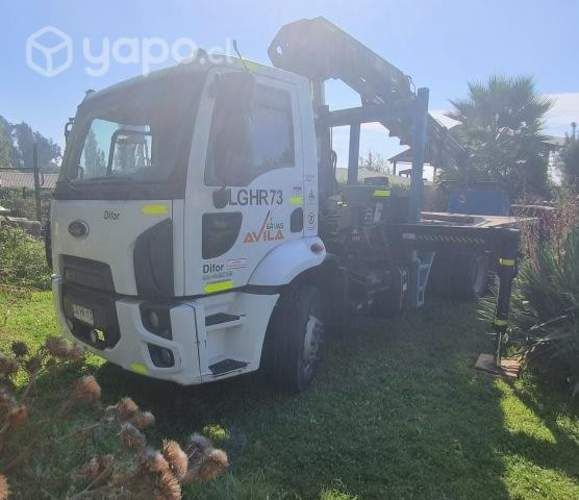 Camion Pluma Ford Cargo 2429 Hiab 211