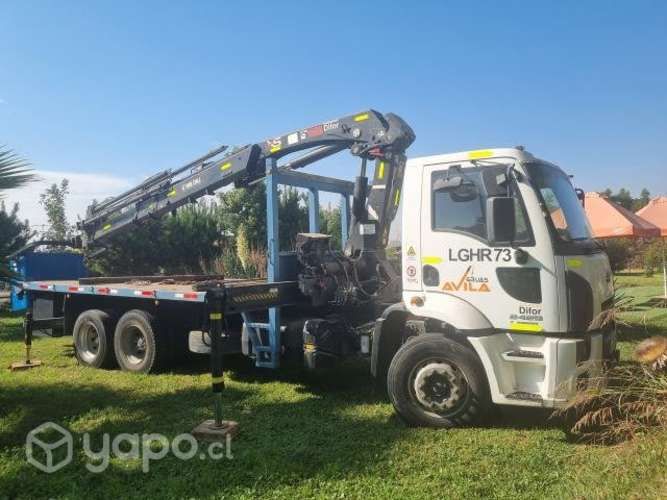 Camion Pluma Ford Cargo 2429 Hiab 211