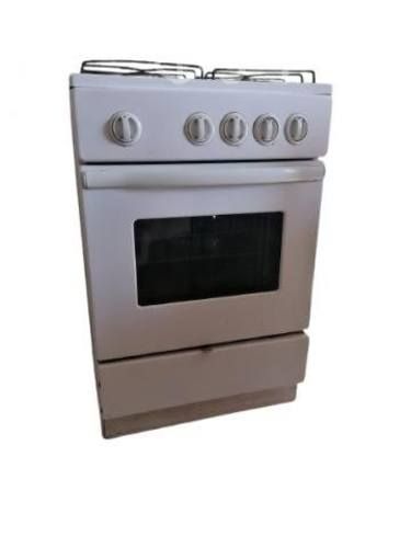 Cocina a Gas 4 Platos Blanca