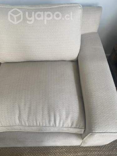 Sillón beige Fabrics