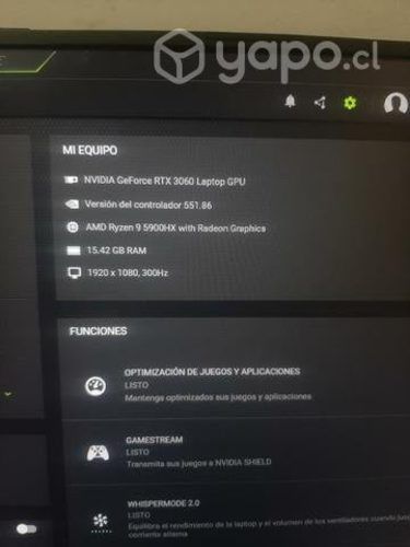 Laptop gamer rog strix g15