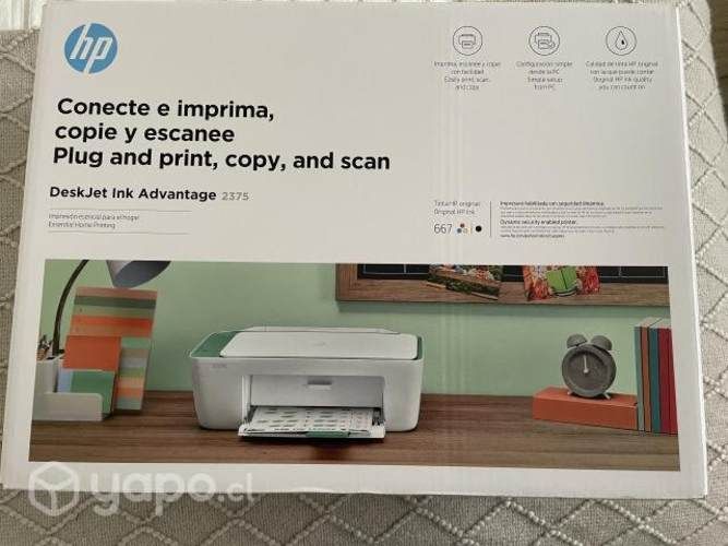 Impresora hp en caja