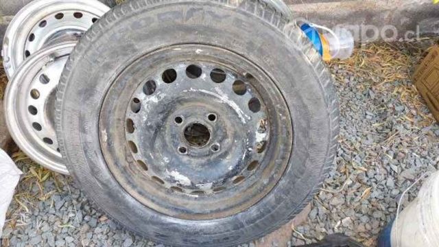 Rueda (neumatico y llanta) aro 14. (4x100)