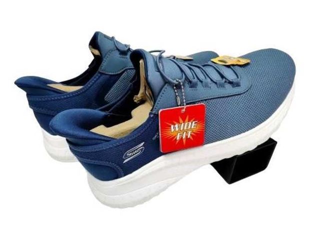 Zapatillas Skechers Slip-ins Bobs Wide Fit Azules