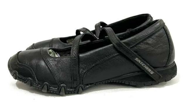 Zapato de Cuero Escolar Mafalda Marca Skechers 36