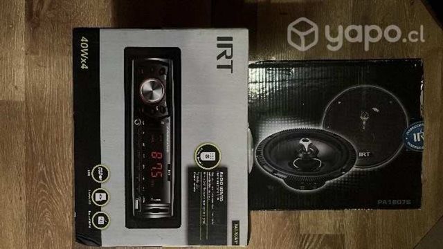 Radio y parlantes para auto todo nuevo