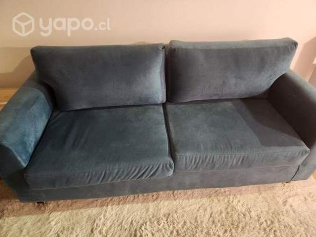 Sofa petróleo 3c
