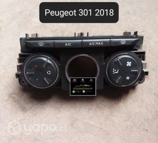 Control de AC Peugeot 301 año 2018