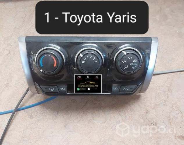 Control de aire acon. Toyota Yaris 2016 Número 2