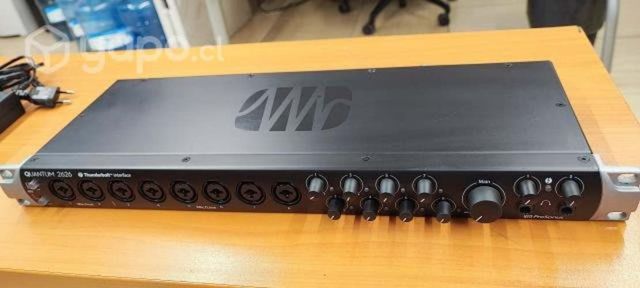 Presonus Quantum 2626 Interfaz Audio Thunderbolt 3