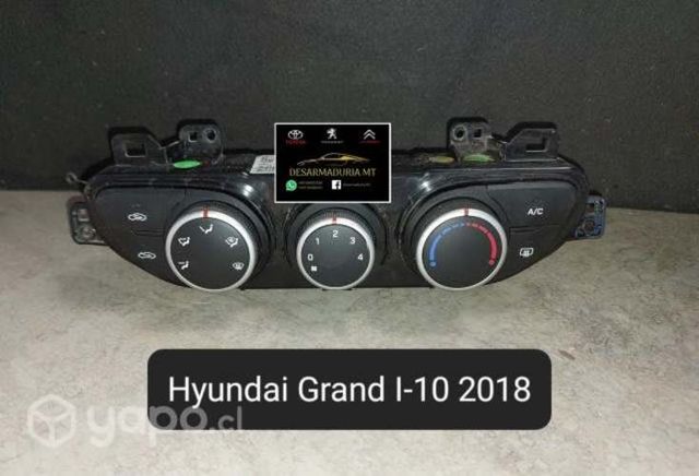 Control de aire acond. Hyundai Grand I-10 Año 2018