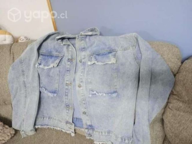 Chaqueta mezclilla