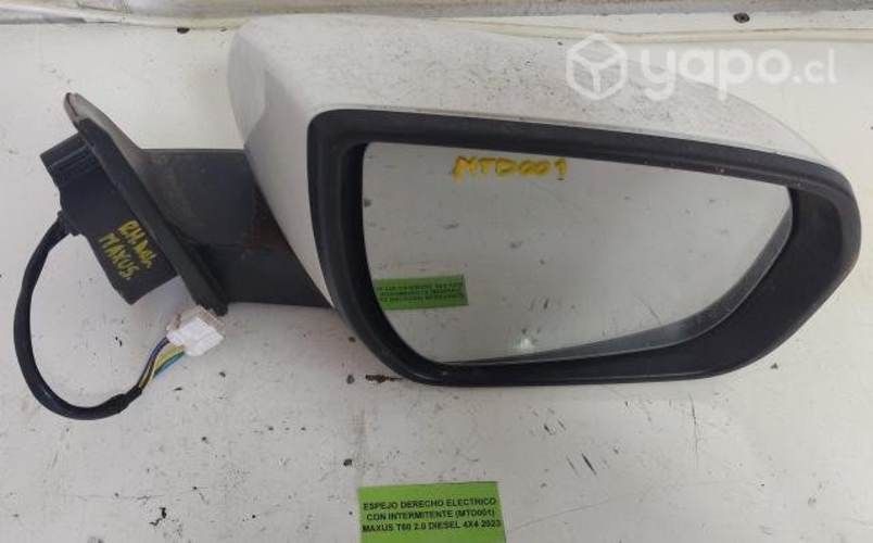 Espejo Derecho Elect C/Intermitente (MTD001) Maxus
