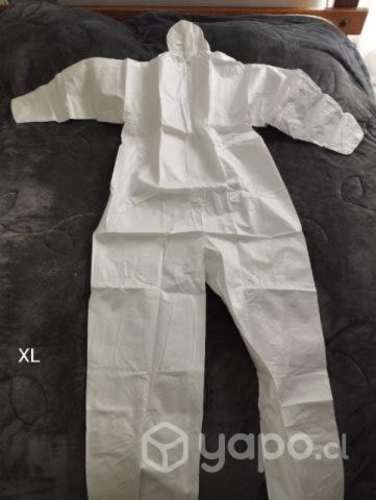 Overol industrial desechable blanco