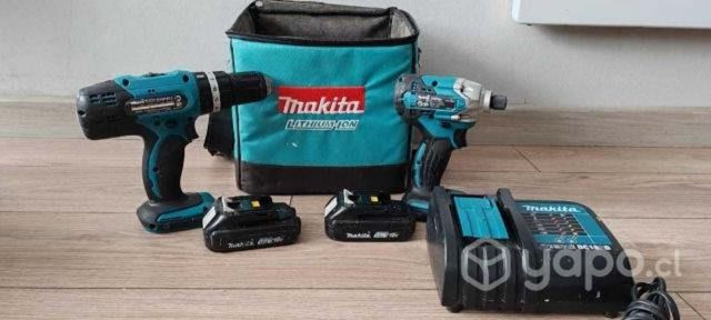 Kit Makita Taladro + Atornillador