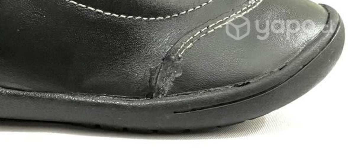 Zapato Escolar De Cuero Marca Maui&sons N*34 Negro