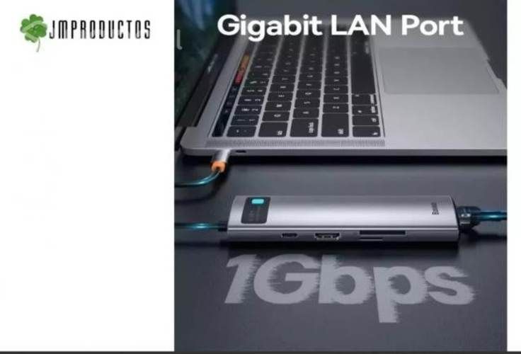 Adaptador Hub Usb C 8 En 1 Baseus Macbook Air / Pr