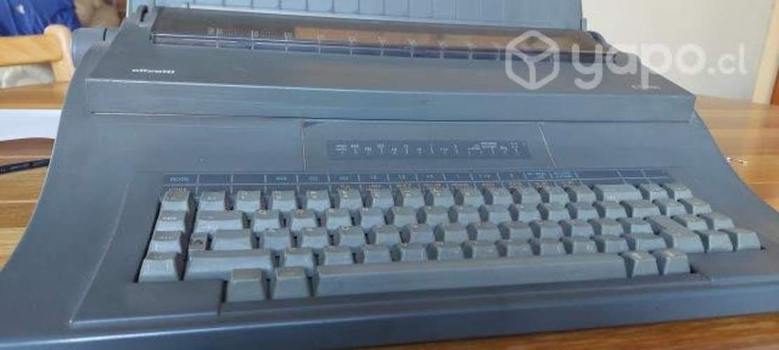 Maquina escribir electrónica marca Olivetti