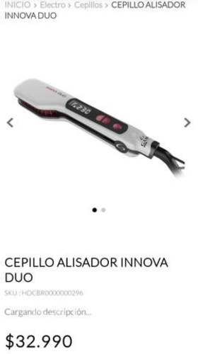 Cepillo alisador gama innova duo