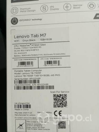 Lenovo Tap M7