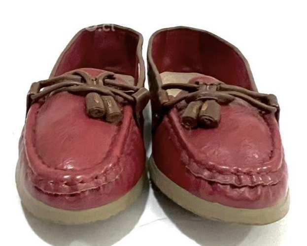 Zapato Mocasín 100% Sintético Marittimo N*36 Rojo