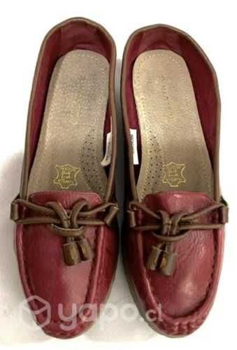 Zapato Mocasín 100% Sintético Marittimo N*36 Rojo