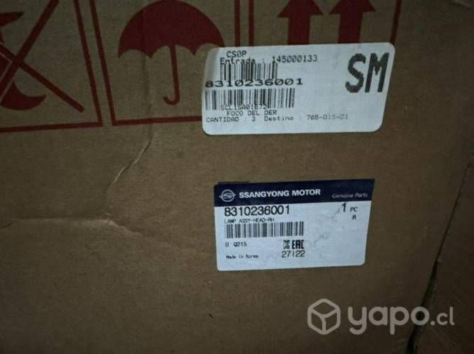 Foco derecho New Musso