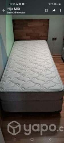 Camas 1 plaza , marca Rose , 2 por 140.000