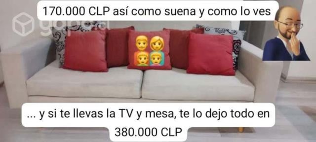 Sofa o sillon de 3 a 4 puestos