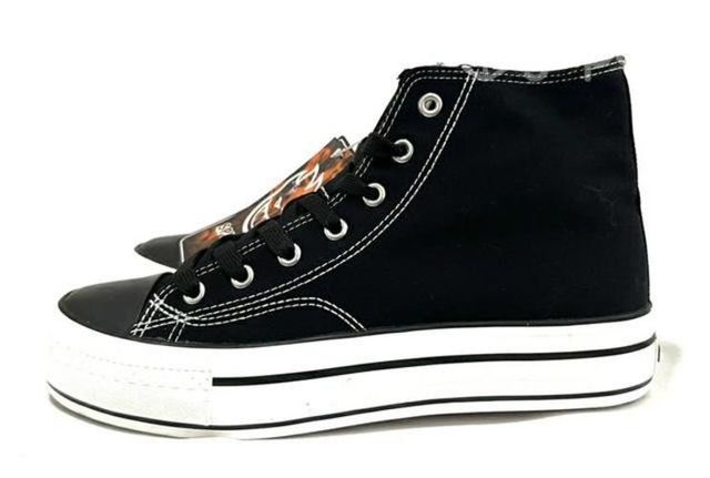 Zapatilla Con Caña 100% Tela Marca Spitfire N*39