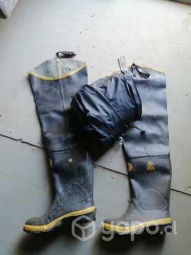 Botas pesqueras. Permeables