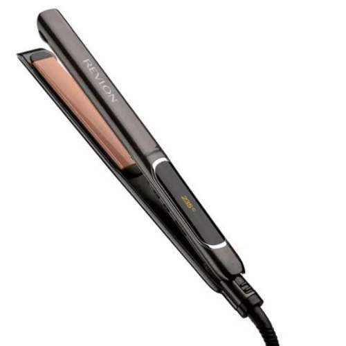 ALISADOR DE PELO CON PLACAS DE COBRE, REVLONv