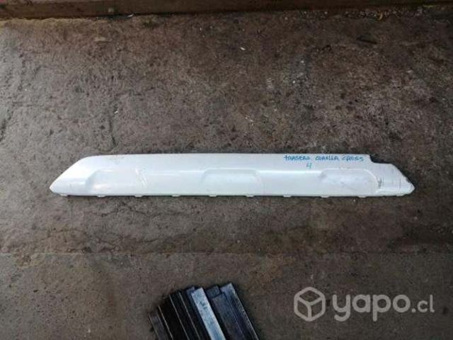 Moldura parachoque trasero toyota corolla cross