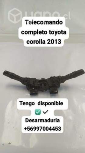 Telecomando completo Toyota Corolla año 2013 desar