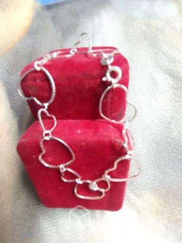 Hermosa pulsera de plata 925