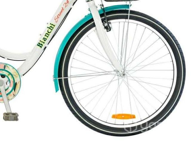 Bicicleta street lady 24 blanco